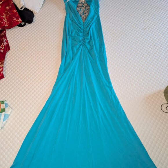 Diamond Prom Dress Gown - Picture 2 of 3